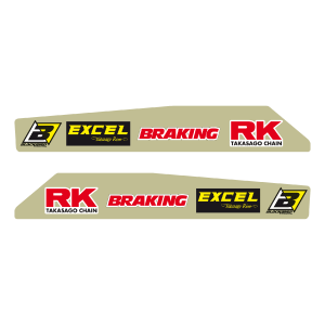 Swingarm stickers Husqvarna 125 TC 14-15-5607 | RiMotoShop