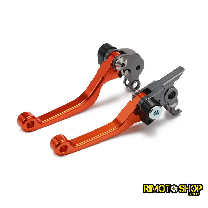 Par de manetas de freno y embrague CNC KTM 250 EXC 2005-2006-JFG.