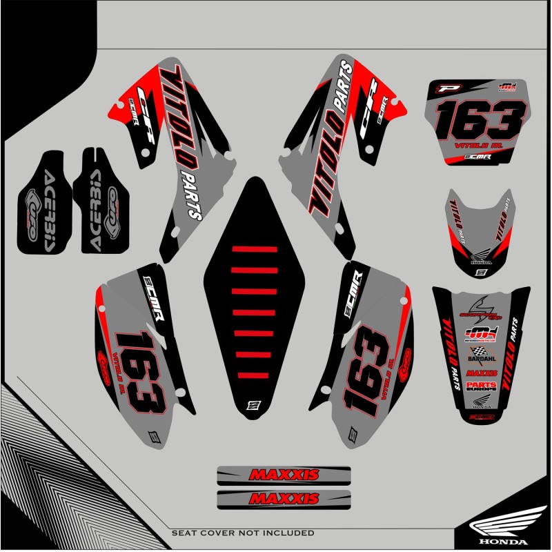 Grafiche personalizzate HONDA CRF 250 X-GRFK-192 | RiMotoShop