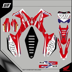 Grafiche personalizzate HONDA CRF 450 X-GRFK-193 | RiMotoShop