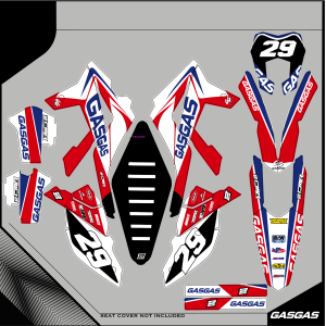 Grafiche personalizzate GASGAS EC 200-GRFK-172 | RiMotoShop