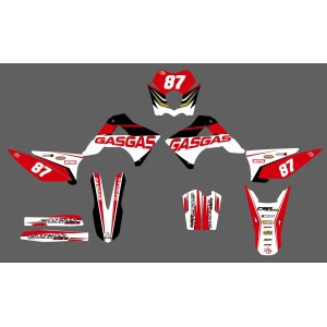 Custom graphics GASGAS EC 250 F-GRFK-174 | RiMotoShop