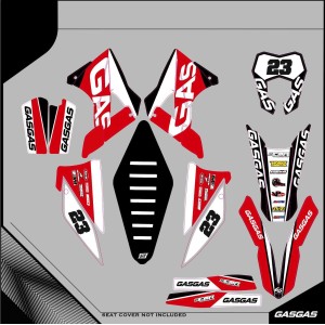Custom graphics GASGAS EC 450 F-GRFK-177 | RiMotoShop
