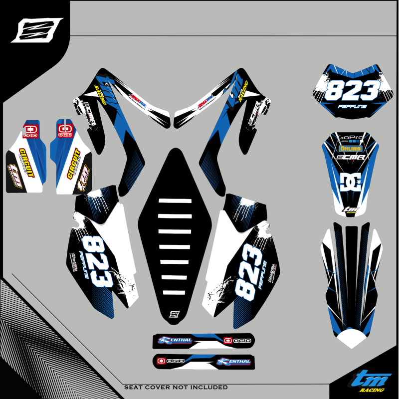 Grafiche personalizzate TM RACING EN/MX 250 CROSS-GRFK-365 | RiMotoShop
