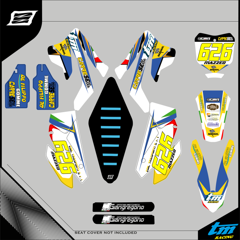 Grafiche personalizzate TM RACING EN/MX 250 F CROSS-GRFK-366 | RiMotoShop