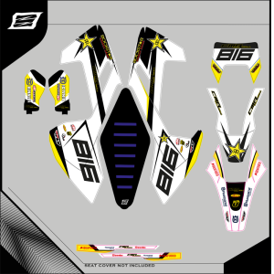Custom graphics HUSABERG FC 600 Motocross-GRFK-275 | RiMotoShop