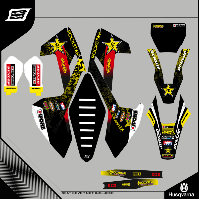 Custom graphics HUSABERG FE 501 Enduro-GRFK-265 | RiMotoShop