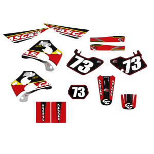 Custom graphics GASGAS FS 400-GRFK-178 | RiMotoShop