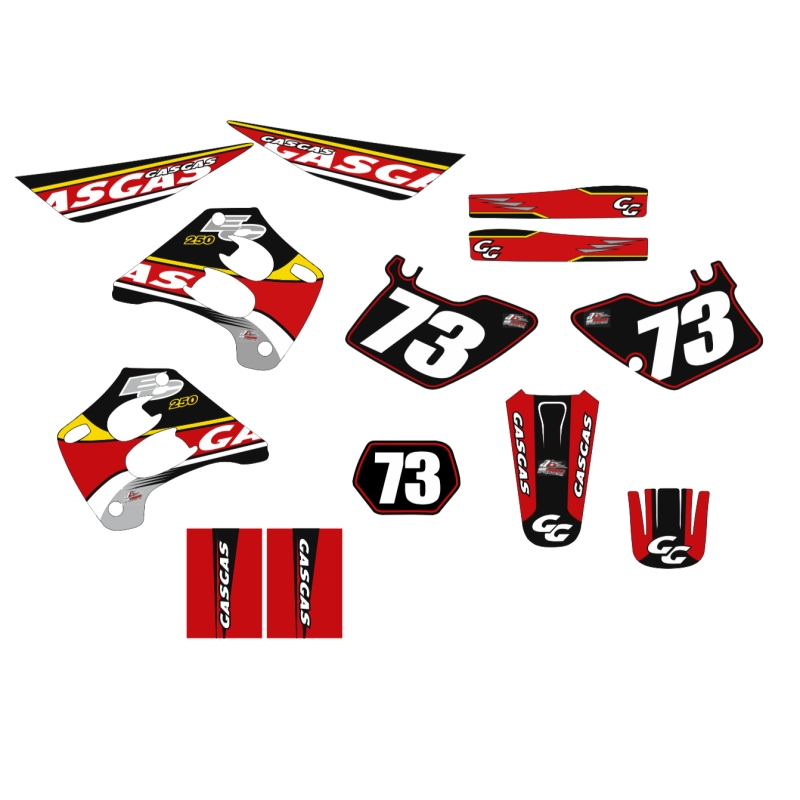 Grafiche personalizzate GASGAS FS 400-GRFK-178 | RiMotoShop