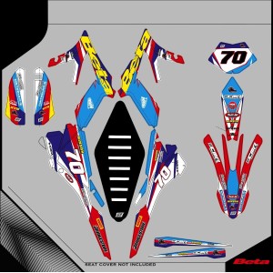 Grafiche personalizzate BETA RR 250-GRFK-158 | RiMotoShop