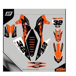 Custom graphics KTM Super moto 640 Motard-GRFK-317 | RiMotoShop