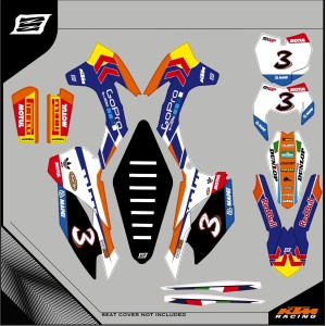 Custom graphics KTM XC-W 525 Enduro-Street-GRFK-305 | RiMotoShop