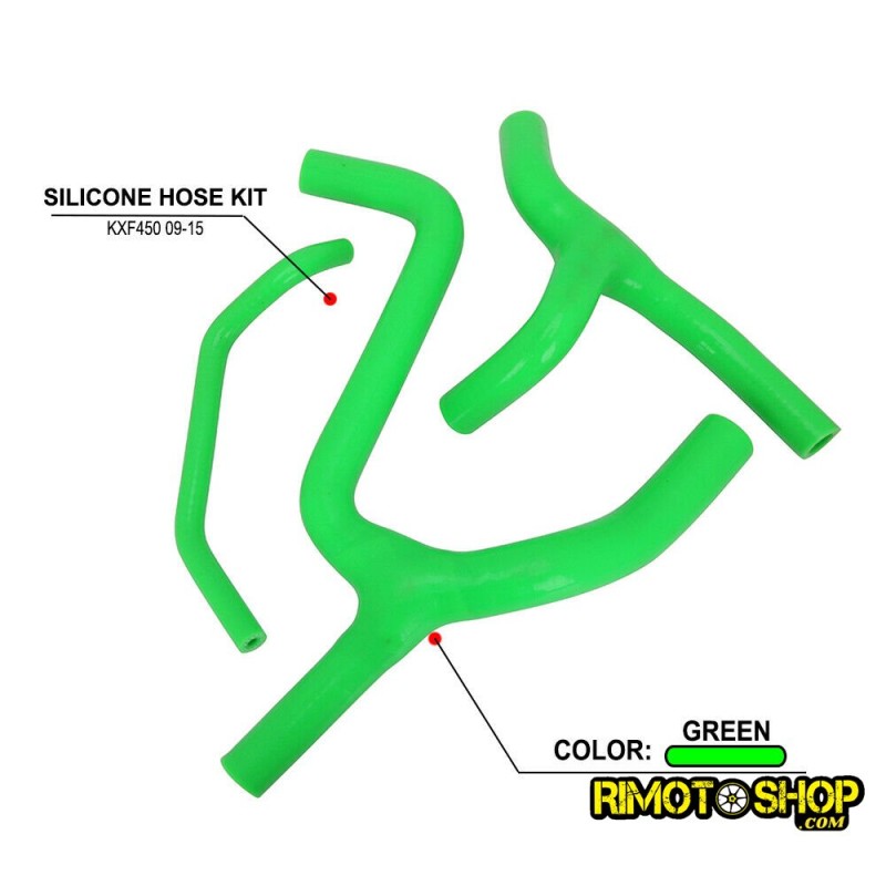 Tubi del radiatore Kawasaki KXF450 2009-2015-PDLV-011|RiMotoShop