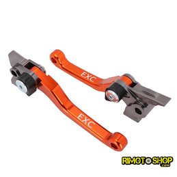 Par de manetas de freno y embrague CNC Ktm 250EXC/EXC-F (SIX DAYS) 2014-2018-JFG.