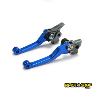 Pair of CNC brake and clutch levers husqvarna FC250 FC350 FC450 (Brembo type only) 2014-2015-JFG.13110136 | RiMotoShop