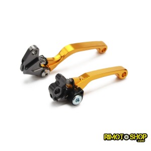 Par de manetas de freno y embrague CNC Suzuki RM125 1996-2003