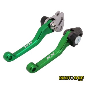 Pair of CNC brake and clutch levers Kawasaki KX250F 2004-JFG.13110434 | RiMotoShop