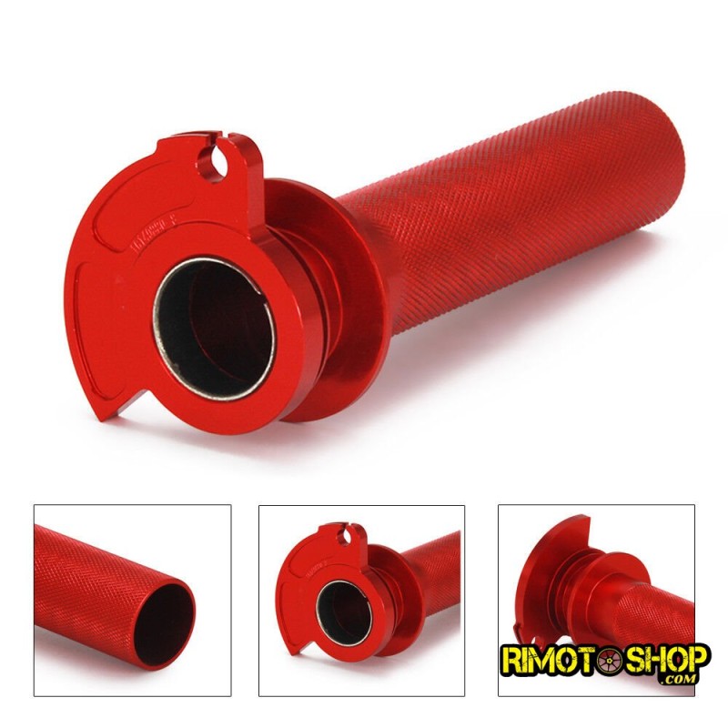 CNC throttle grip Honda CR250R 1989-2007-JFG.16140023 | RiMotoShop