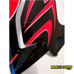 CARENA SUPERIORE DX NERO + ADESIVO APRILIA RS 125 2006-2010