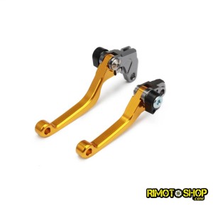 Pair of CNC brake and clutch levers Suzuki RM250 2004-2008-JFG.13110309 | RiMotoShop