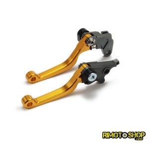 Paire de leviers de frein et d'embrayage CNC Suzuki DR250R