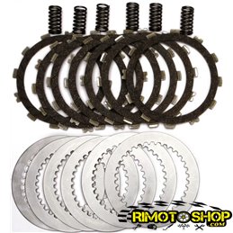 Complete clutch discs kit KAWASAKI KX 125 97-02 clutch springs included