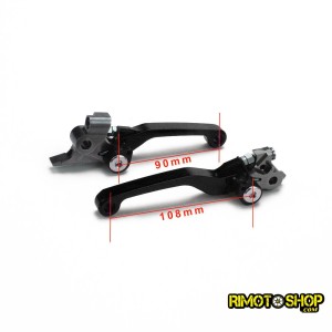 Coppia leve freno e frizione CNC husqvarna TC250ss 2014-2015-JFG.13110133|RiMotoShop
