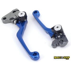 Paire de leviers de frein et d'embrayage Yamaha WR450F 2005-2015-JFG.13110337-RiMotoShop