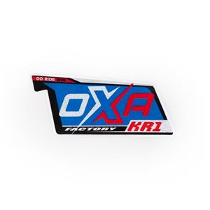 OXA KR1 silencer sticker logo-OX-40942 | RiMotoShop
