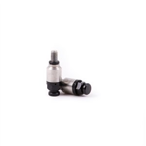 Coppia sfiati forcella rapidi M5x0.8 neri-DS97.0508N | RiMotoShop
