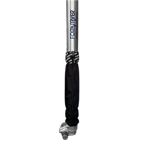 Forksaver Dual fork socks with zip for 43 mm to 45 mm stanchions black-FSZDUAL.N | RiMotoShop