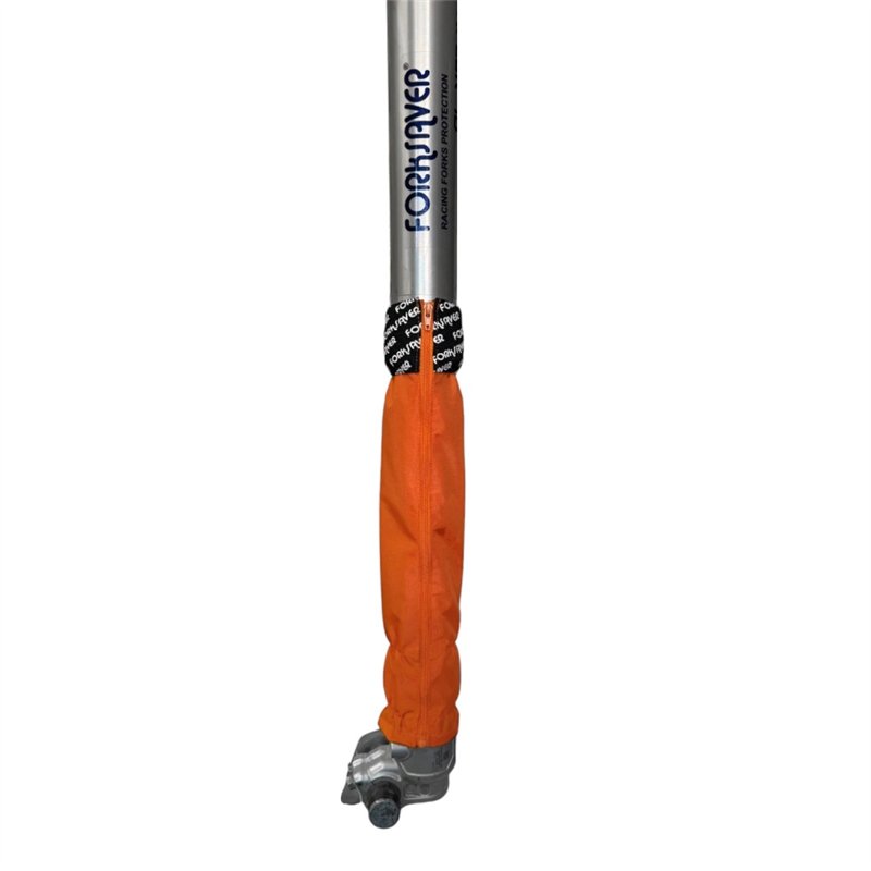 Calze forcella Forksaver con zip per steli da 45 mm a 48 mm arancioni-FSZP4548.A | RiMotoShop