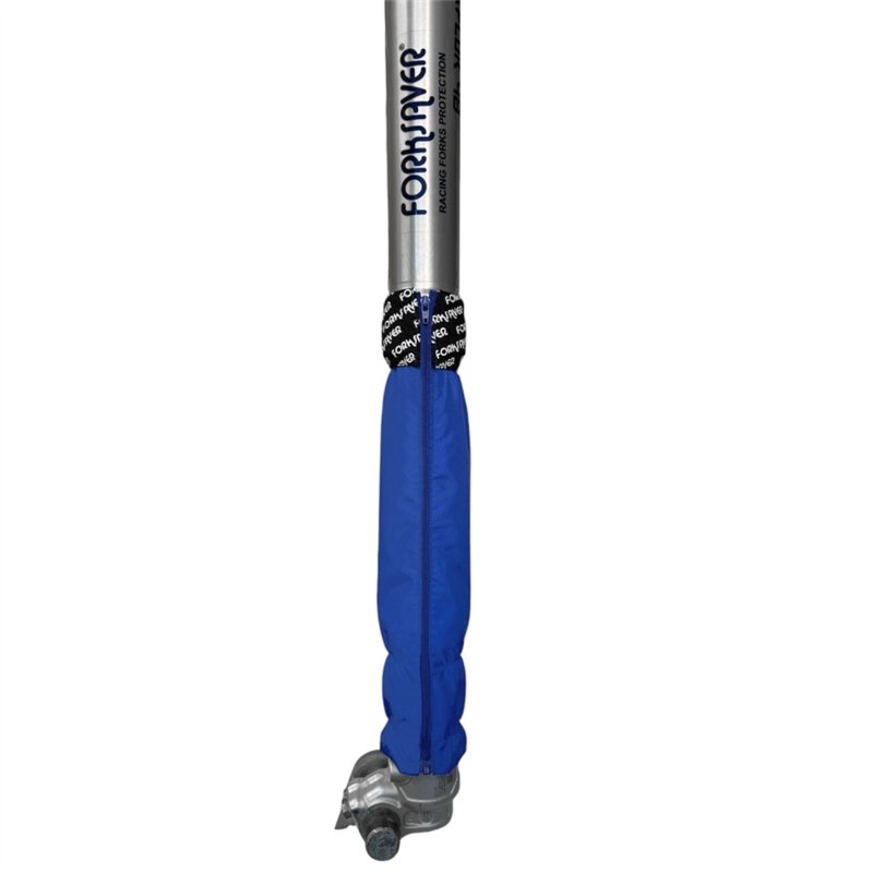 Calze forcella Forksaver con zip per steli da 45 mm a 48 mm blu-FSZP4548.B | RiMotoShop