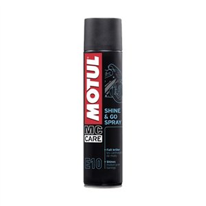 Silicone polishing spray Motul E10 Shine e Go - 400 ml-ML103175 | RiMotoShop