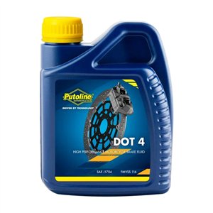 Olio freni Putoline DOT 4 - 500 ml-PL74040 | RiMotoShop