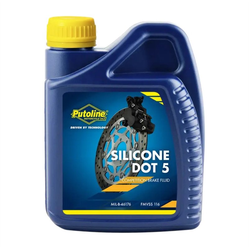 Olio freni Putoline Silicone DOT 5 - 500 ml-PL74042 | RiMotoShop