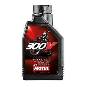 Aceite para motores todoterreno Motul 300V 5W-40 - 1 litro