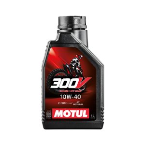 Olio motore Motul 300V 10W-40 OFF ROAD - 1 lt-ML112558 | RiMotoShop