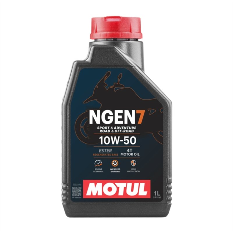 Engine oil Motul NGEN 7 10W-50 - 1 lt-ML111822 | RiMotoShop