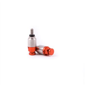 Coppia sfiati forcella rapidi M4x0.7 arancioni-DS97.0407A | RiMotoShop