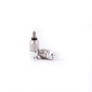 Coppia sfiati forcella rapidi M4x0.7 grigi-DS97.0407G | RiMotoShop