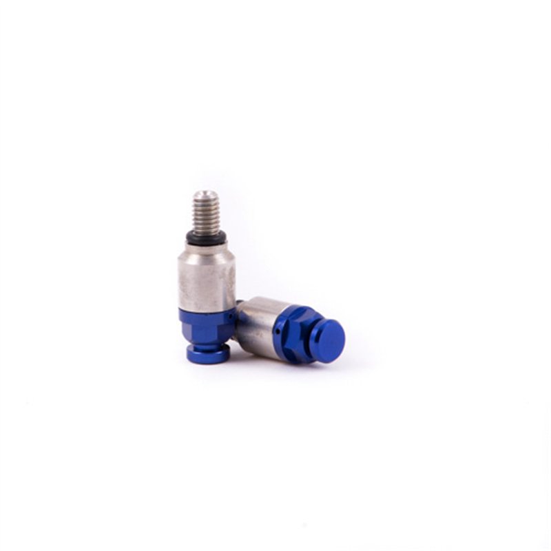 Coppia sfiati forcella rapidi M5x0.8 blu-DS97.0508B | RiMotoShop