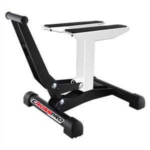 Soporte para motocicleta CrossPro blanco