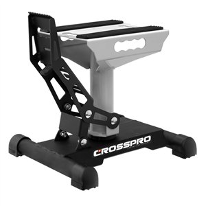 CrossPro white PRO motorcycle lift stand-8200120006 | RiMotoShop