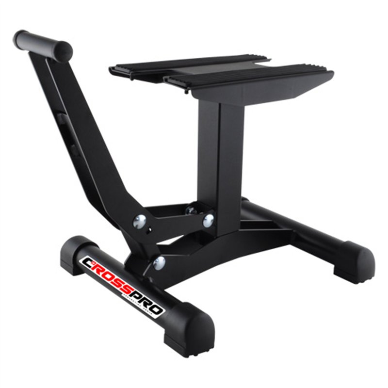 CrossPro black motorcycle lift stand-8200100005 | RiMotoShop