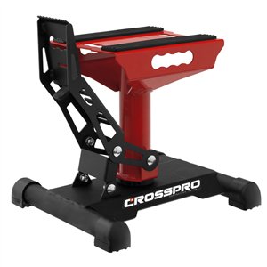 CrossPro red PRO motorcycle lift stand-8200120007 | RiMotoShop