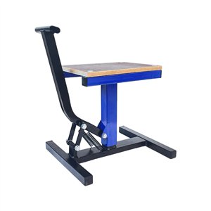 NRTeam motorcycle lift stand wooden flat - black/blue-DS89.CVW-NB | RiMotoShop