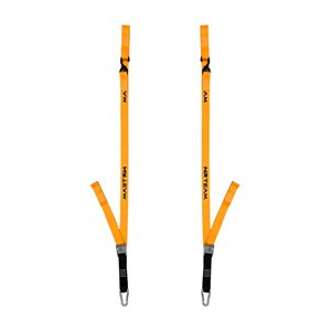 Coppia cinghie fissaggio moto Pull Up 38mm arancioni-DS89.PU15A | RiMotoShop