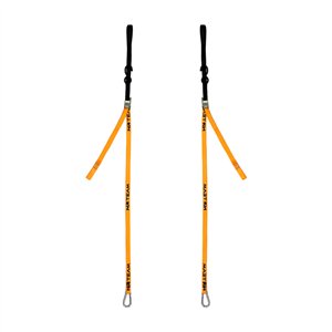 Motorcycle Tie Down Strap Pair 25mm Orange-DS89.TD10A | RiMotoShop