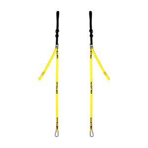 Motorcycle Tie Down Straps Pair 25mm Yellow-DS89.TD10G | RiMotoShop
